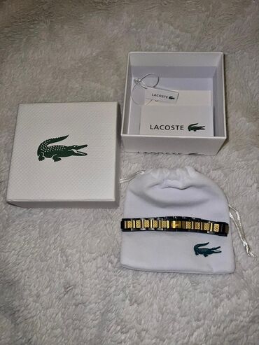 Narukvice: Lančana narukvica, Lacoste, Materijal: Hirurški čelik — 4