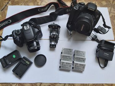 canon продам в Кыргызстан | ПРИНТЕРЫ: Продаю две фото камеры. 1. Canon 650d + батарейная ручка, объектив