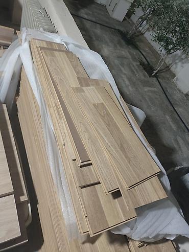 коробка: 4 ədəd MDF laminat qapı dəsti – palıd teksturalı, şüşəli dizayn və — 2