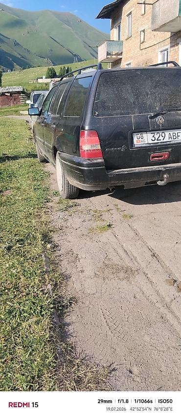 smart open: Volkswagen Golf Variant (универсал) Mk3, черный цвет. Кузов и внешнее — 3