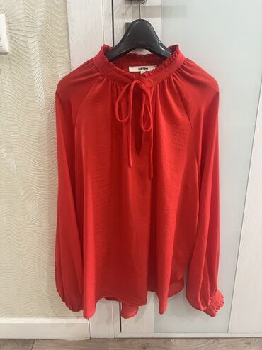 kvm переключатели smb value: Блузка, Однотонный, Удлиненная модель