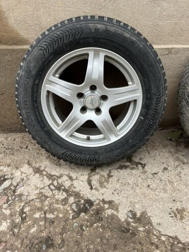 мотор стеклоочистителя: Дөңгөлөктөр монтажда 215 / 65 / R 16, Winter stud, Комплект, Жол тандабастар (АТ/МТ), Куйма, тешиктери - 5
