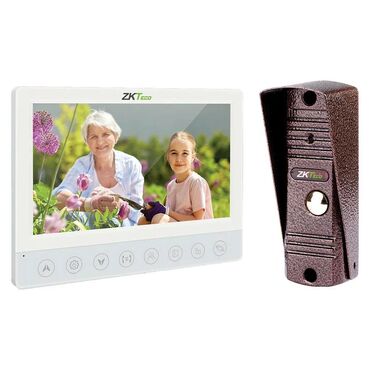 видеодомофон commax dpv 4hp: ZKTeco videodomofon dəsti - 7” rəngli TFT/LCD daxili monitor – aydın