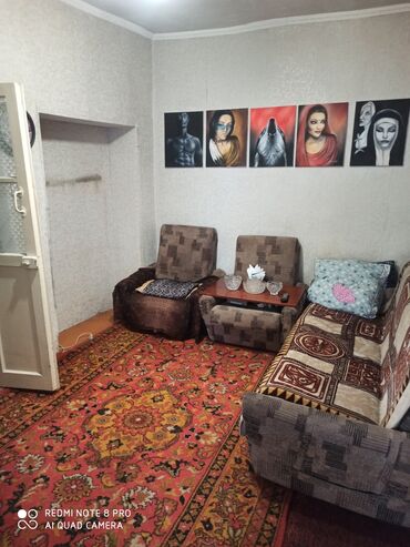 жилье в бишкеке в Кыргызстан | Продажа домов: 67 м², 4 комнаты, Старый ремонт Без мебели