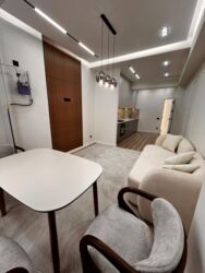 продаю квартиру имарат строй: 1 комната, 57 м², Элитка, 7 этаж, Дизайнерский ремонт