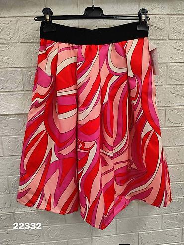 Suknje: Ženska midi suknja A-kroja sa visokim strukom - Silueta: raskošno — 8