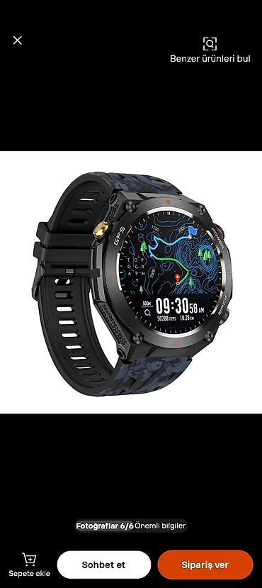 Smart saatlar: GPS-li idman ağıllı saatı - GPS/BDS/GLONASS/GALILEO dəqiq peyk — 3