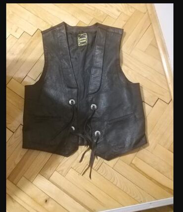 Kožni prsluk**echtes leder *unisex*model bekam prsluk je za
