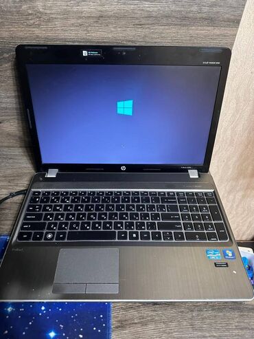 ноутбука: Ноутбук, HP, 12 ГБ ОЗУ, Intel Core i5, Б/у, Для несложных задач, память HDD