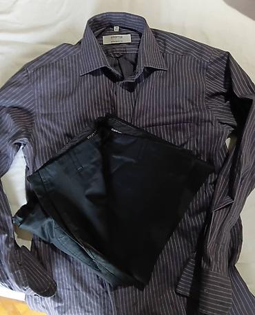 Odela: Muška elegantna kombinacija – košulja + pantalone - Košulja Eterna — 1