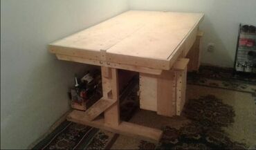 деревянный стол ручной работы: Для зала Стол, Б/у