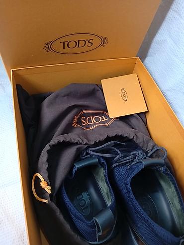 tods: 100 manat Tünd göy rəngli kişi Tod's ayaqqabıları "Tod's Run 63K — 4
