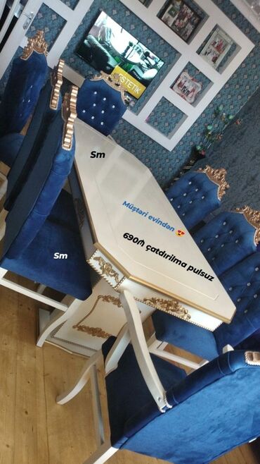 Divan və masa dəstləri: Yeni, Künc divan, Açılmayan, Azərbaycan — 17