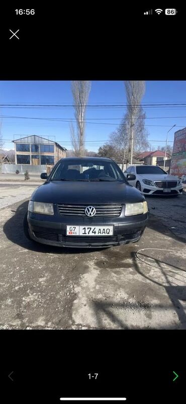 Volkswagen Passat: 1998 г., 1.8 л, Механика, Бензин, Седан