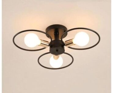 лампа настольная: Çılçıraq, 3 lampa, Metal