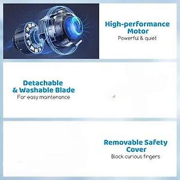 Podni ventilatori: Tristar metalni podni ventilator – 40 cm - Prečnik elise: 40 cm (4 — 17