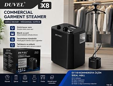 buxar ütü: Peşəkar buxarlı ütü DUVEL X8 – Professional şaquli buxarlı ütü Məhsul — 1
