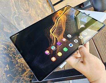 samsung tab s8: Планшет, Samsung, память 256 ГБ, 14" - 15", 4G (LTE), Б/у, Классический цвет - Черный — 4