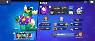 Digər oyun və konsollar: Brawl Stars hesabını satıram hesabda mortisin bütün skinləri var qızıl