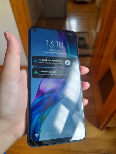 Xiaomi: Xiaomi Redmi 9C, 128 GB, rəng - Qara, 
 Barmaq izi, İki sim kartlı