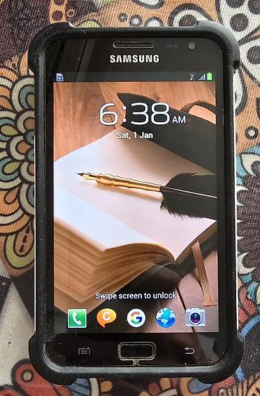 play 5: Samsung Galaxy Note, 16 GB, rəng - Qara — 8