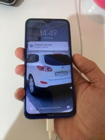 galaxy s10 e: Redmi Note 8 (2021), 64 GB, rəng - Göy, İki sim kartlı