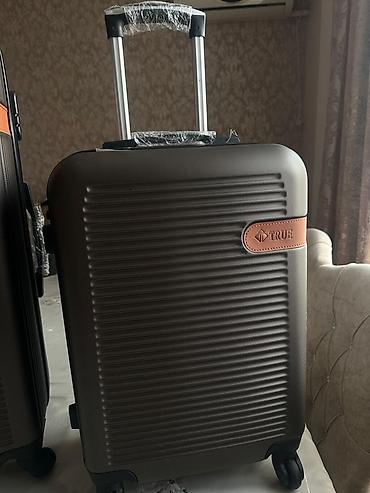 Çamadanlar: Sərnişin çamadanları dəsti – TRUE brendi - Rəng: tünd qəhvəyi/bronza — 7