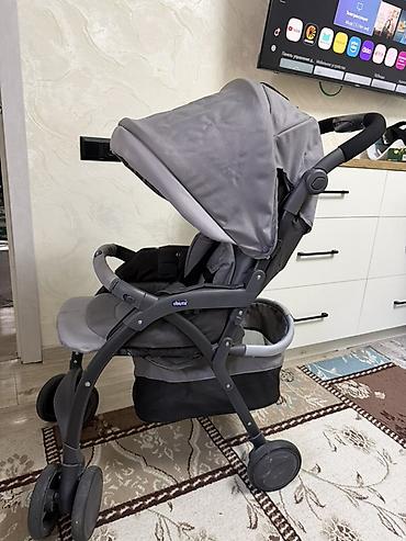 коляски чикко: Прогулочная коляска Chicco, серый цвет. Основные характеристики: - — 1
