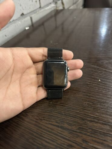 айпел воч: Apple Watch 3 series Смарт‑часы с прямоугольным сенсорным экраном и