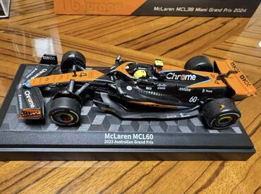 Модели автомобилей: Коллекционная модель болида Формулы‑1 McLaren MCL60 — 2023 Australian