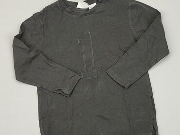 czarne jeansy dziury: Bluzka, Zara, 4-5 lat, 104-110 cm, stan - Zadowalający