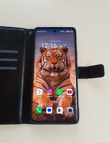 iphone x kreditle satisi: Honor X9b, 256 GB, rəng - Qara, Barmaq izi — 1