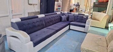 Угловые диваны: Угловой диван, C подушками, Трехместный — 22