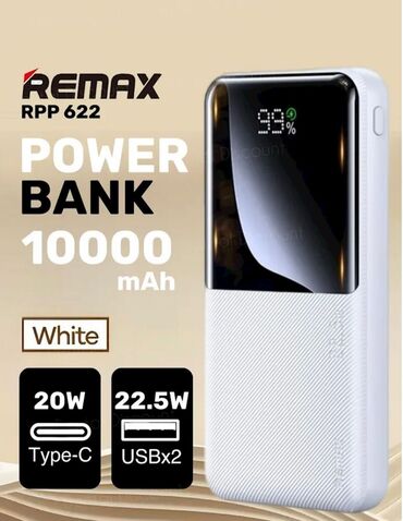 Powerbanklar: Powerbank 10000 mAh