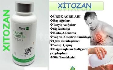 vitamin e 400 qiymeti: Farmakoloji fəaliyyət: Xitozan qida üçün pəhriz əlavəsidir. Xitin azot