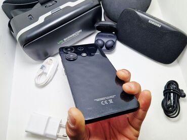 Redmi: Redmi, Redmi Note 13, Б/у, 256 ГБ, цвет - Черный, 1 SIM, 2 SIM, eSIM — 8