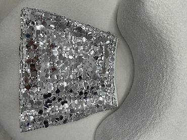 Юбки: Юбка, Модель юбки: Прямая, Мини, Высокая талия, С пайетками — 6