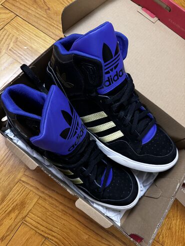 Сапоги: Adidas, Размер: 40, цвет - Синий, Б/у