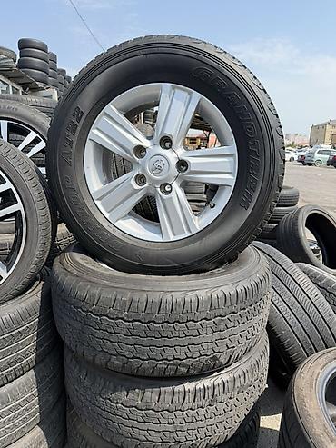 bbc disk: Toyota orijinal yüngül lehimli disk + Dunlop Grandtrek AT22 təkər — 1