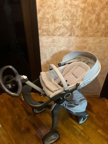Gəzinti arabaları: Stokke kalyaska, 2800 manata alinib. Problemi yoxdu. Dehshet mohkemdi — 7