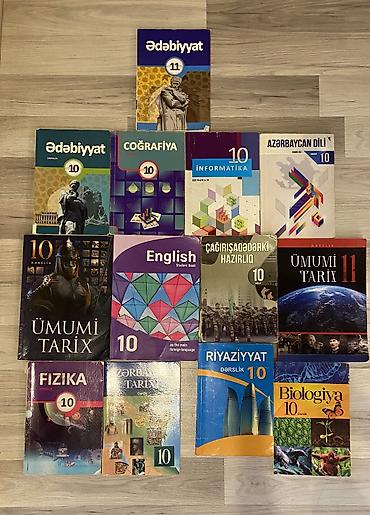 10 cu və 11 sinif dərsliklər normal vəziyyətdədir lalafo.az -da 10 cu və 11 sinif dərsliklər normal vəziyyətdədir