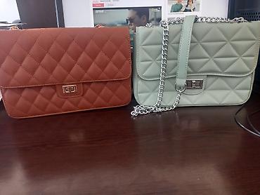 Çantalar: Qadın çiyin çantası – quilted dizayn - Material: yumşaq eko–dəri — 3