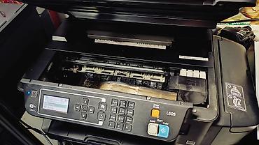 9070 xt: МФУ Epson L605 с системой непрерывной подачи чернил (встроенные — 2