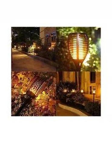 Baštenska rasveta: SOLARNA BASTENSKA BAKLJA NOVA LAMPA ZA DVORISTE I BASTU | Cene nisu — 18