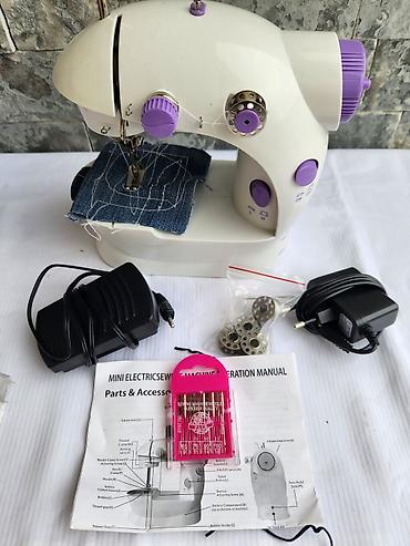 Mini prenosive šivaće mašine: Mašina za šivenje,samo probala,radi na baterije — 4