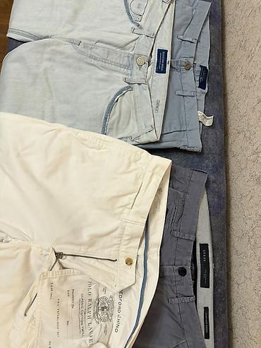 gues: Klassik Şalvar, Ralph Lauren, M, rəng - Ağ — 3