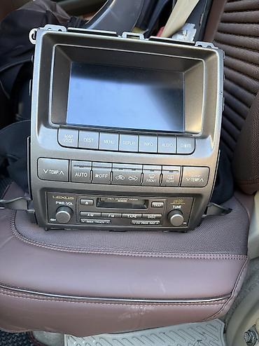 maşın ucun maqintafon: Lexus GX470 2004-2009 üçün original monitor + maqnitola + klimat — 1