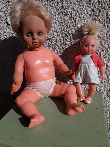 резиновые куклы: Куклы 1. Большая-500сом. ГДР, без ресниц, голова и руки резиновые,есть