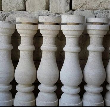 Dekorativ daşlar: Məhsul: Təbii daşdan dekorativ elementlər və balyustrad detalları — 7