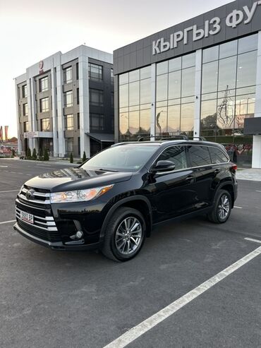 автомобиль на кредит: Toyota Highlander: 2019 г., 3.5 л, Автомат, Бензин, Жол тандабас